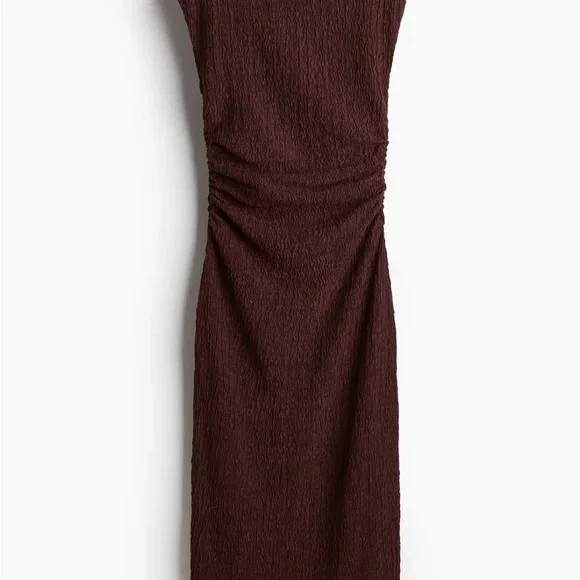 Boatneck Rib Midi Dress - Picture 2 of 5